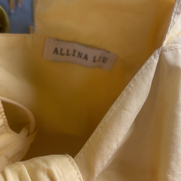 Allina Liu Odin top xs in yellow Preloved - Picture 8 of 10